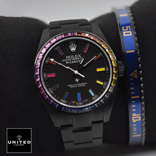 Rolex Milgauss 116400GV “Sapphire Bezel” First-Class Clone