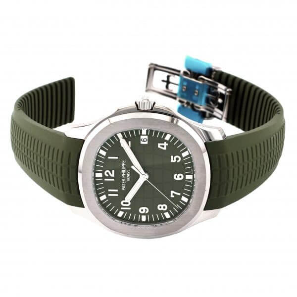 Patek Philippe Aquanaut 5168G “Jumbo” White Gold Deluxe Clone 1:1